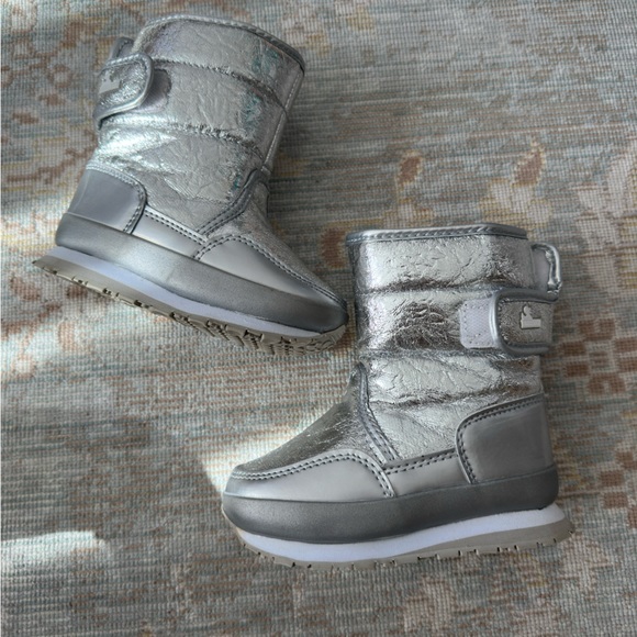 Rubber duck metallic snow boots - Picture 1 of 4